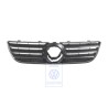 Genuine VW Radiator Grille With Chromed Trim Strips Black - 6Q0853651F 03C
