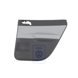 Genuine VW Door Trim Fabric/Leatherette Silver Grey/Anthracite - 6Q6867212GGSSS
