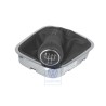 Genuine VW Gearstick Knob Leather With Gearstick Trim - 6R0711113M S0C
