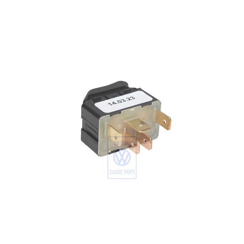 Genuine VW Switch For Electric Window Regulator Satin Black - 6X0959855A 01C