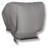 Genuine VW Cover For Head Restraint (Leatherette) Flannel Grey - 701881921B 7EJ