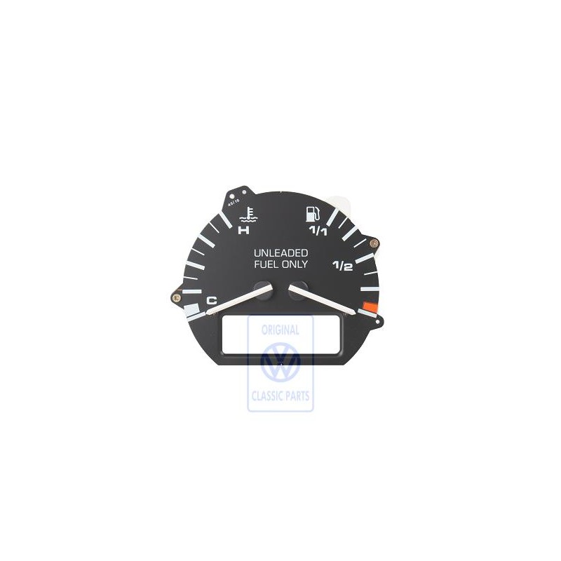 Genuine VW Fuel Gauge And Coolant Temperature Display - 701919045K