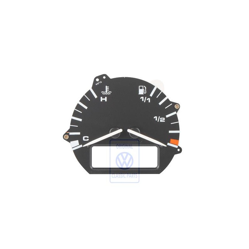 Genuine VW Fuel Gauge And Coolant Temperature Display - 701919045N