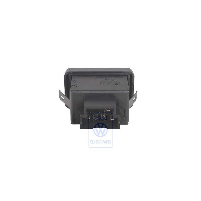 Genuine VW Switch For Headlight Range Control Satin Black - 701941333 01C