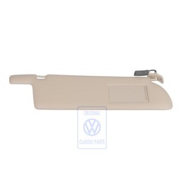 Genuine VW Sun Visor With Illuminated Mirror And Cover - 705857552AB3PS