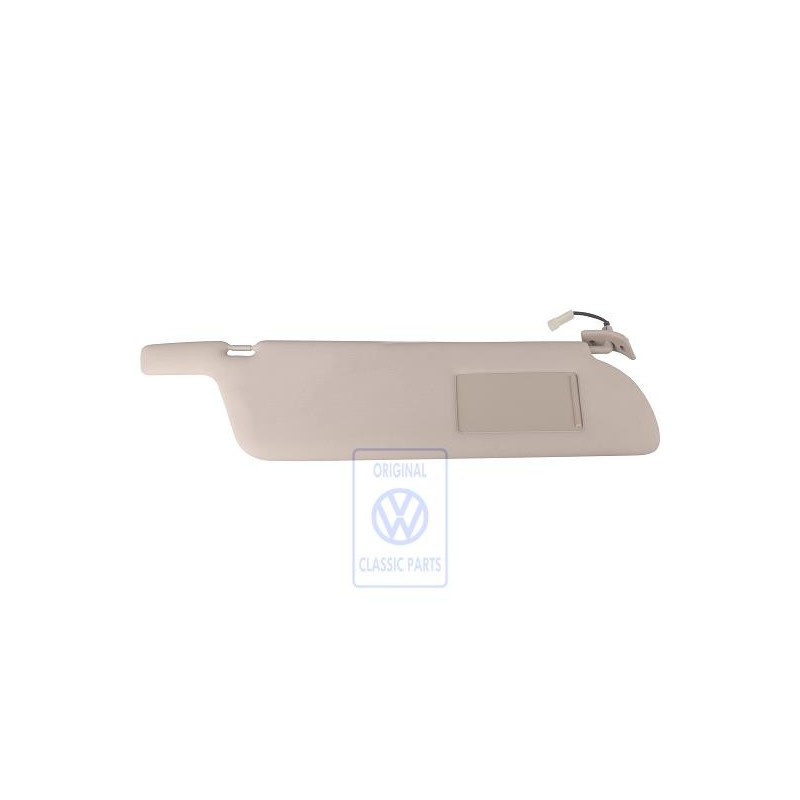 Genuine VW Sun Visor With Illuminated Mirror And Cover Sahara - 705857552ABT17