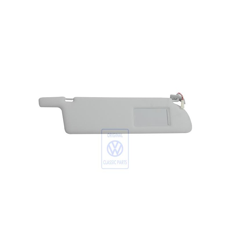 Genuine VW Sun Visor With Illuminated Mirror And Cover Beige - 705857552G 9ZZ
