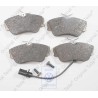 Genuine VW 1 Set: Brake Pads With Wear Indicator For Disc Brake - 7D0698151G
