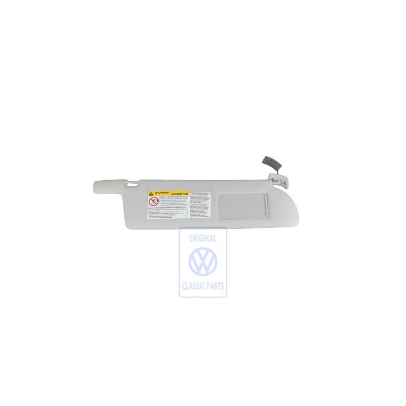 Genuine VW Sun Visor With Illuminated Mirror And Cover - 7D0857552M X14