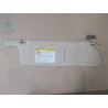 Genuine VW Sun Visor With Illuminated Mirror And Cover - 7D0857552R 3PS