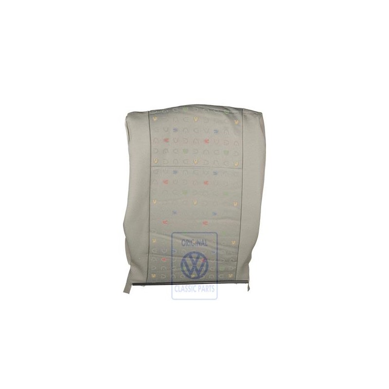 Genuine VW Backrest Cover (Cloth/Leatherette) Flannel Grey - 7D0883455AHHQA