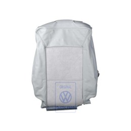 Genuine VW Backrest Cover Leather/Leatherette Flannel Grey - 7D0883455BJRPW