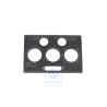 Genuine VW Trim For Fresh Air And Heater Controls Satin Black - 7D1819075C 01C