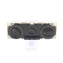 Genuine VW Fresh Air And Heater Controls Satin Black - 7D1820045F 01C