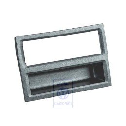Genuine VW Trim For Fresh Air And Heater Controls Satin Black - 7D1820075A 01C