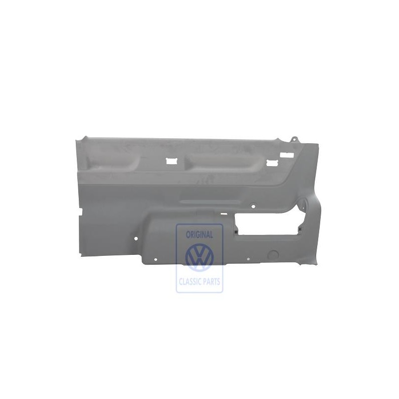 Genuine VW Side Panel Trim (Leatherette/Fabric) Flannel Grey - 7D3867036F HUP