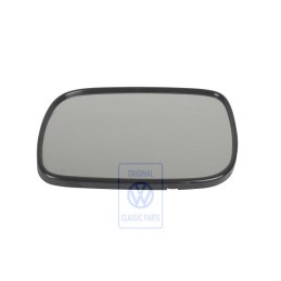 Genuine VW Mirror Glass Flat With Carrier Plate * Automatic - 7L6857521C