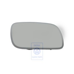 Genuine VW Mirror Glass Convex With Carrier Plate Automatic - 7L6857522K
