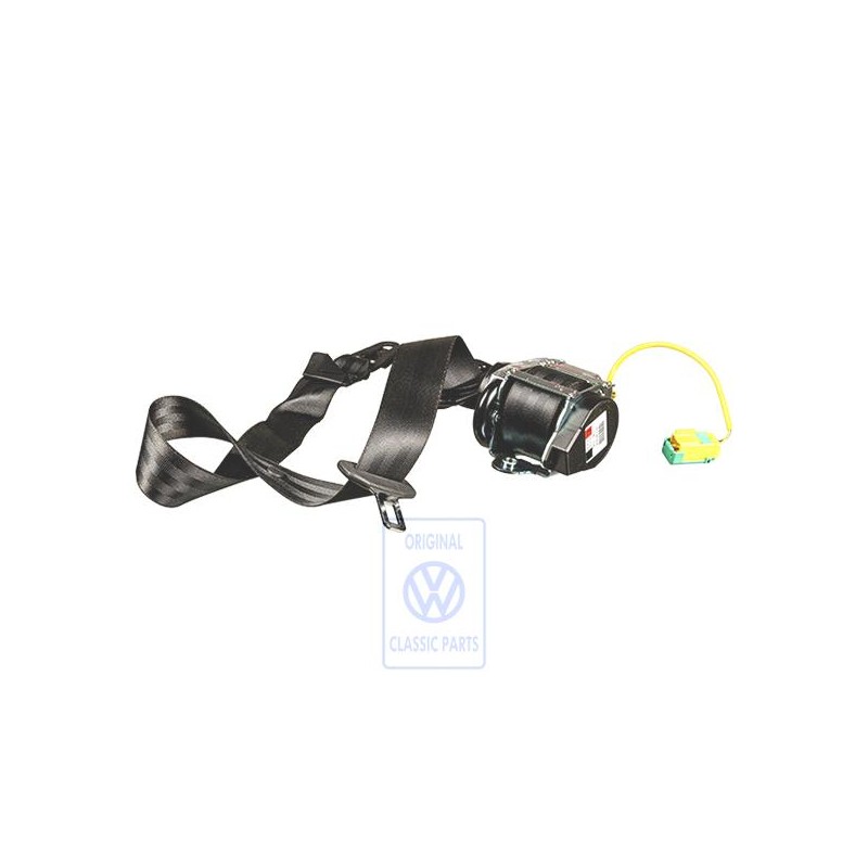 Genuine VW Three-Point Automatic Seat Belt With Belt Tensioner - 7L6857705A MEC