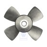 Genuine VW Fan Wheel With V-Belt Pulley - 811959465B