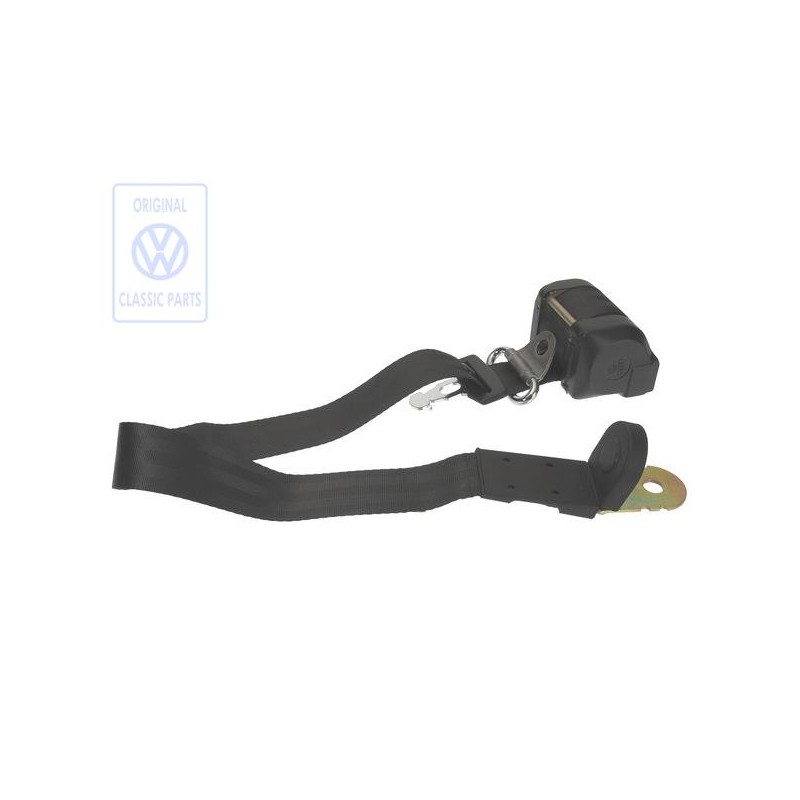 Genuine VW Three-Point Seat Belt With Inertia Reel - 861857706D