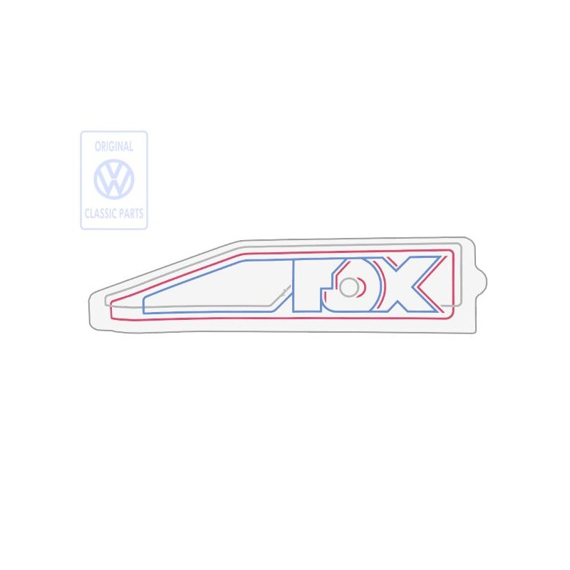 Genuine VW Trim Strip For Side Panel Stratos - 867853433F BBP