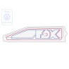 Genuine VW Trim Strip For Side Panel Stratos - 867853433F BBP