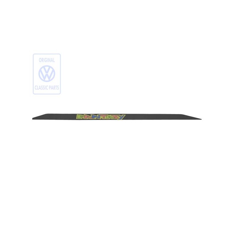 Genuine VW Impact Protection Film With Lettering Satin Black - 871853806 CKA