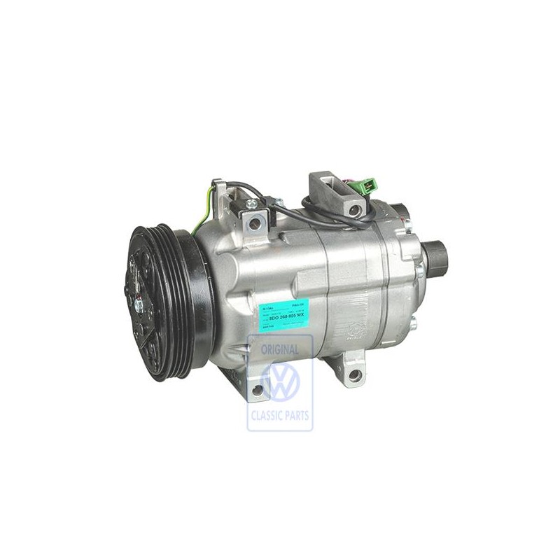 Genuine VW A/C Compressor With Electro-Magnetic Coupling - 8D0260805MX