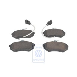 Genuine VW 1 Set Of Brake Pads With Wear Display For Disc Brakes - JZW698151G