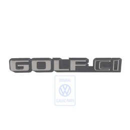 Genuine VW Inscription Satin Black/Chrome Special - 192853687 GX2