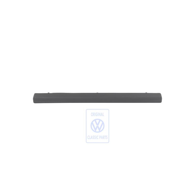 Genuine VW Cover For Number Plate Light Satin Black - 701827577A 01C