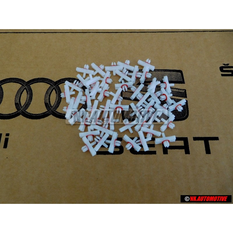 50x Genuine VW Clip For Molding Golf Mk1 - 155853585