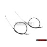 2x Genuine VW Cable - 535881596A