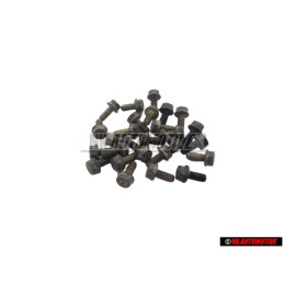 26x Genuine VW Hex Collared Bolt - N 90008401