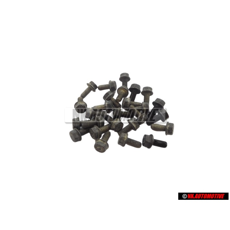 26x Genuine VW Hex Collared Bolt - N 90008401 26x Genuine VW Hex Collared Bolt - N 90008401
