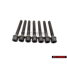 7x Genuine VW Socket Head Bolt With Inner Multipoint Head - 021103384E