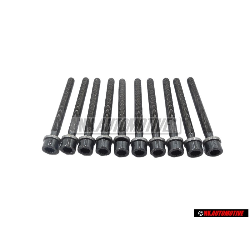 10x Genuine VW Socket Head Bolt With Inner Multipoint Head - 021103384D