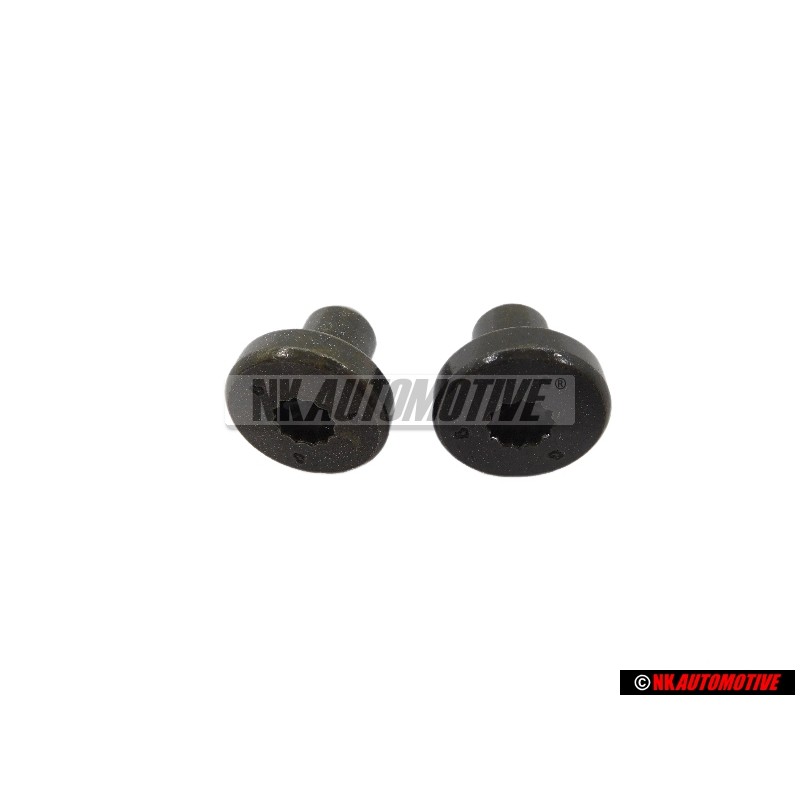 2x Genuine VW Shouldered Nut With Multipoint Socket Head - 021133915B