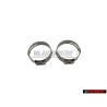 2x Genuine VW Ear Crimp Hose Clamp - N 10202001