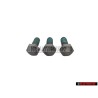 3x Genuine VW Hexagon Head Bolt Self Locking M8x20 - N 01024041