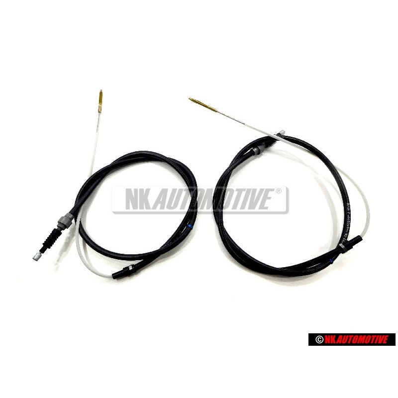 2x Genuine VW Brake Cable - 1H0609721E