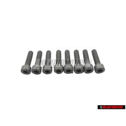 8x Genuine VW Socket Head Bolt With Hexagon Socket Head - N 01472615