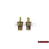 2x Genuine VW Bulb Holder - 411941669
