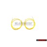 2x Genuine VW 1 Set Single Wires Each With 2 Contacts - 000979108