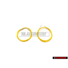 2x Genuine VW 1 Set Single Wires Each With 2 Contacts - 000979109