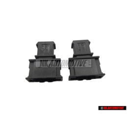 2x Genuine VW Flat Connector Housing - 191972762