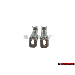 2x Genuine VW Bracket For Exhaust Silencer - 171813175