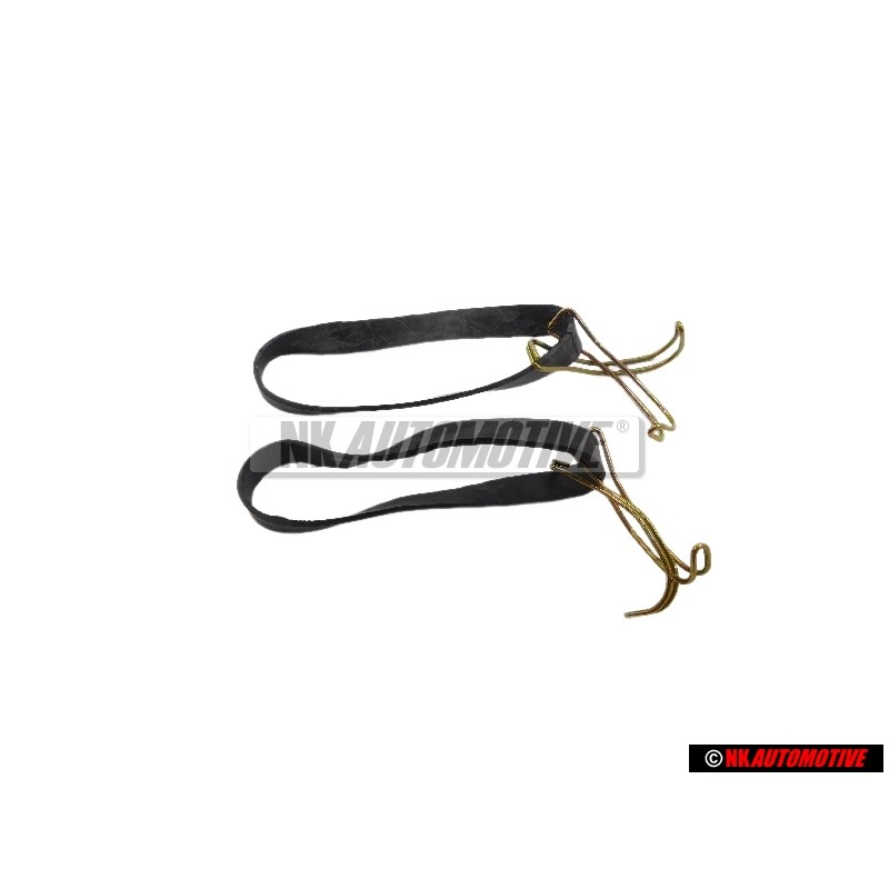 2x Genuine VW Spare Wheel Toolbox Holding Strap - 191011247A