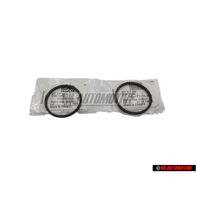 2x Genuine VW Brake Servo Master Cylinder Gasket - 357611243